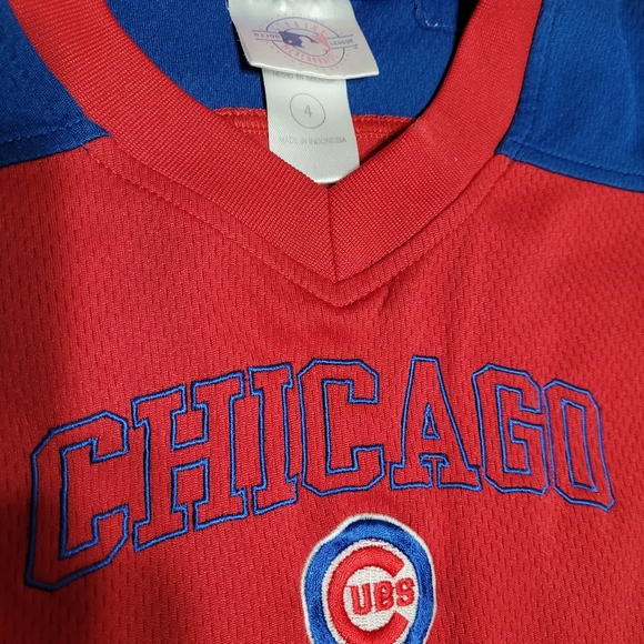 MLB Chicago Cubs set size 4 genuine merchandise outfit red blue - Picture 2 of 3